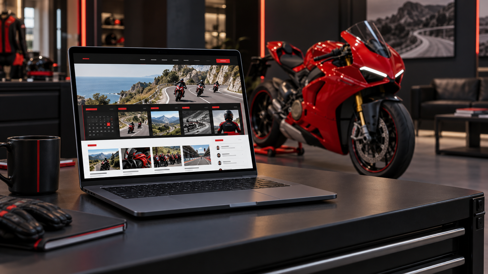 Nueva web del DOC Ducati Barcelona | Club y actividades